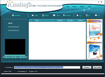 iCoolsoft Free YouTube Downloader