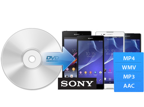 Rip DVD to various Sony video formats