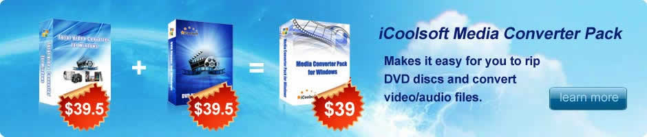 iCoolsoft Media Converter Pack