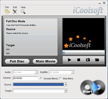 iCoolsoft DVD Copy screenshot