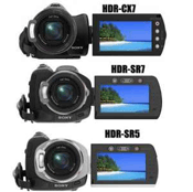 sony hdr-cx7 hdr-sr5 hdr-sr7